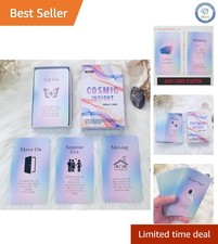 Love Oracle Cards - 40 Message Cards for Spiritual Guidance and Self-Reflection