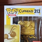 Funko Pop! Games Cuphead King Dice Gold Metallic Vinyl Figure #313