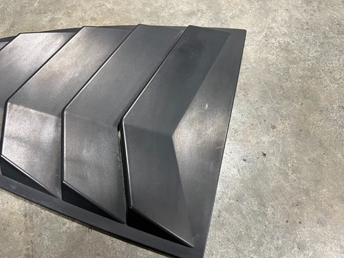 2013 2014-2016 Scion FRS Subaru BRZ Rear Quarter Window Louvers Pair 0103 - Picture 8 of 10