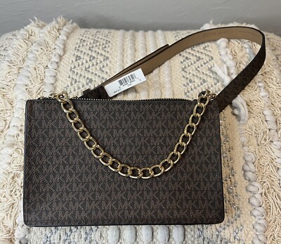 New Authentic Michael Kors Fanny Pack Belt Waist Bag Size  display picture 1