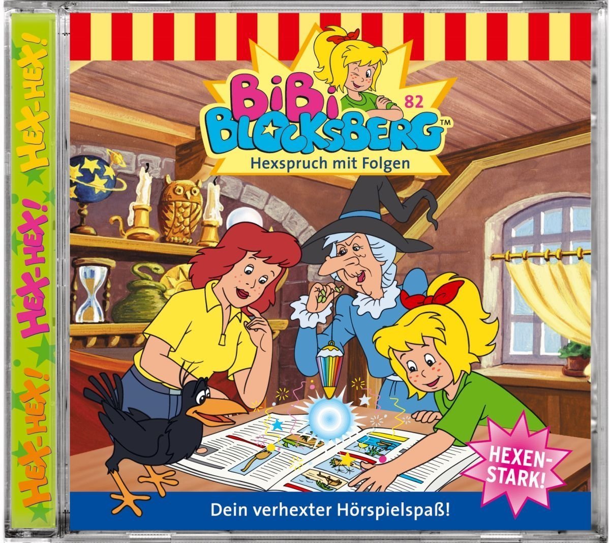 Thumbnail - Cd Bibi Blocksberg - Hörspiel 082 - Hexspruch Mit Folgen Neu Ovp Kx