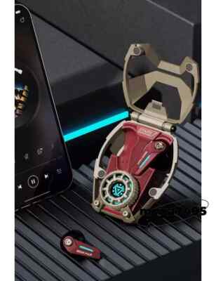 Iron Man MR28 Tony Stark Wireless Bluetooth Headset In-ear Earbuds