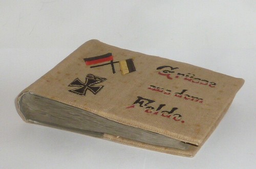 Altes Postkarten Fotoalbum Album Eiserne Kreuz Orden EK 1.Weltkrieg 1.WK Militär - Picture 2 of 12