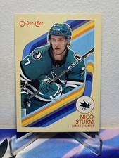 2023-24 O-Pee-Chee OPC Hockey NICO STURM #312 RETRO SP