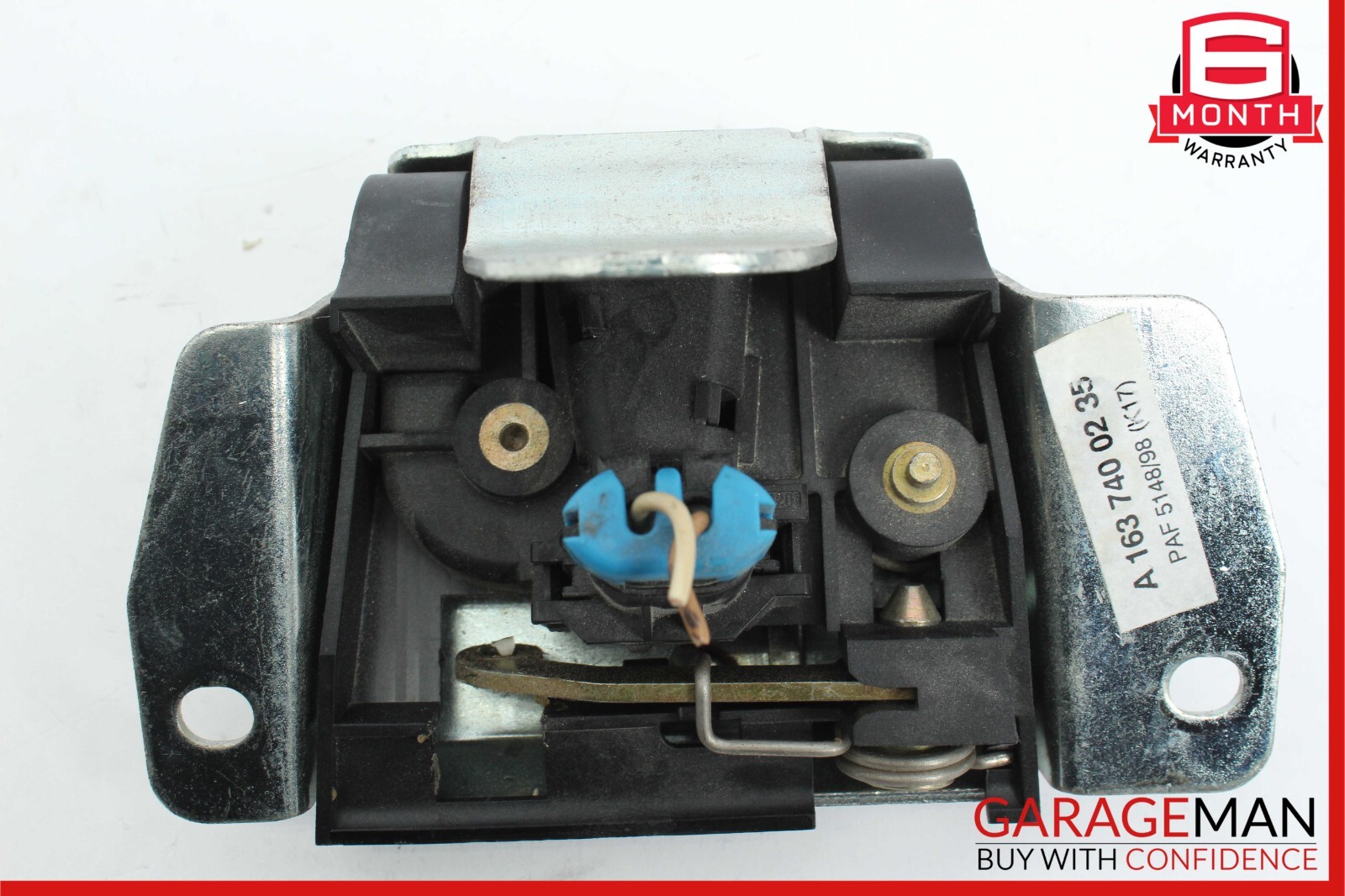 9805 Mercedes W163 ML320 Tailgate Tail Gate Hatch Lock Latch Mechanism