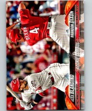 (HCW) 2018 Topps Update #US28 Alex Blandino/Brandon Dixon MINT RC Rookie 07279