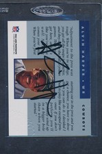 1992 Pro Line Portraits Certified Auto #62 Alvin Harper Cowboys *F8450