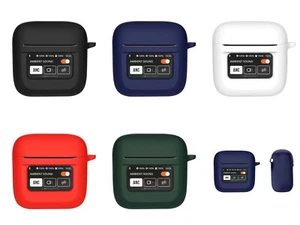 Ecouteurs de boîtier en silicone de rechange Couverture de poche avec carabiner pour JBL Tournée Pro 2