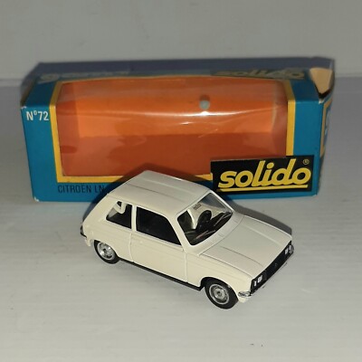 1/43 CITROEN LN orange Solido sans boite