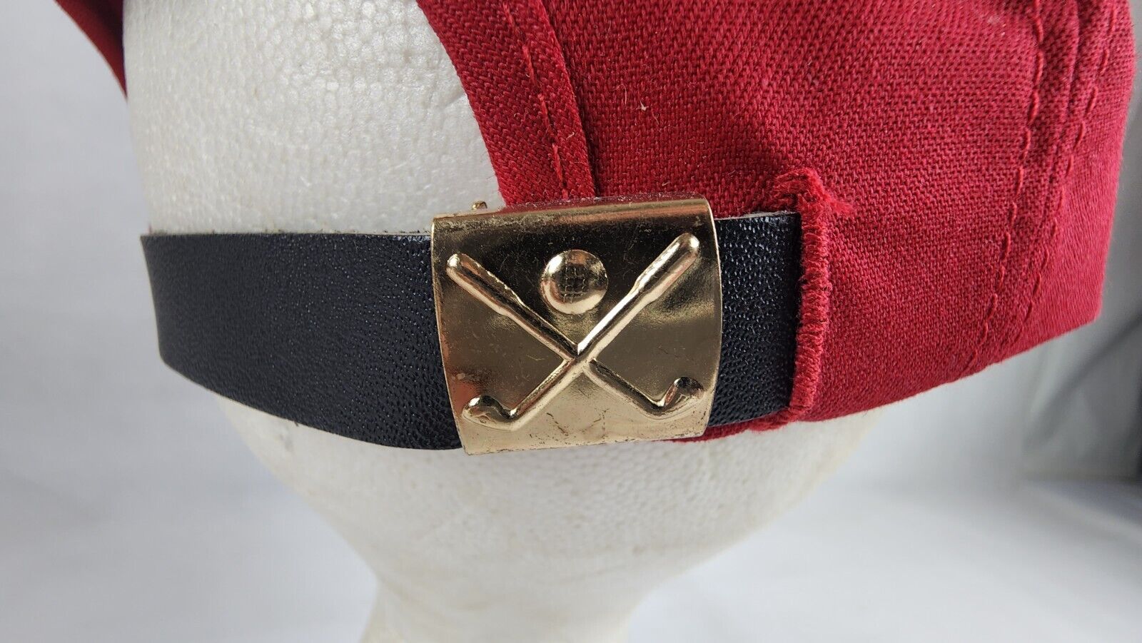 Vintage Texaco Logo Red Adjustable Golf Hat Cap O… - image 8