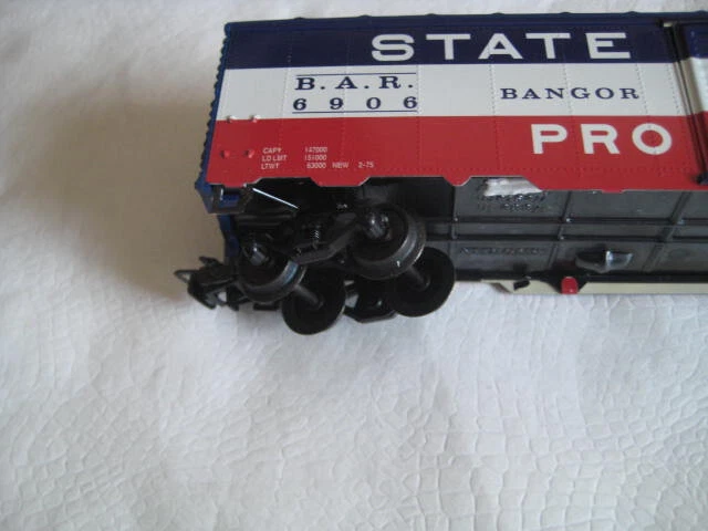 Marklin H0 State of Maine tinplate Box Car from Marklin 4863 - Era III - Image 4 of 4