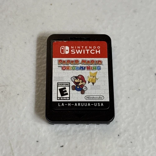 Paper Mario The Origami King (Switch, 2020) Cartridge Only Tested & Working