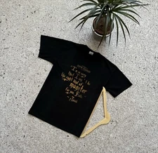 Vintage 2009 The Twilight Saga New Moon Movie Vampire Black Men’s T-Shirt Size M