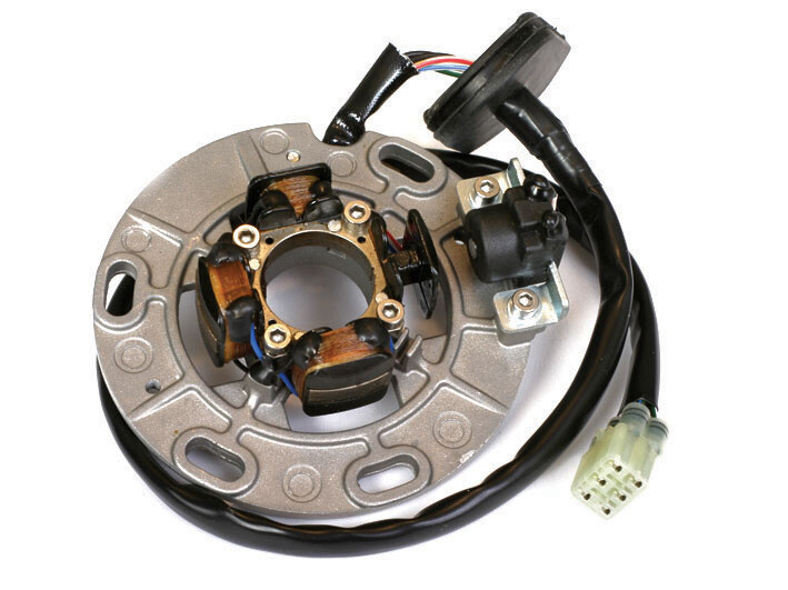 Stator alternateur Yamaha YZ 250 resout les pannes allumage cross 1999-2002