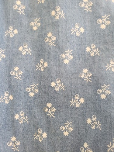 Gap girls tiered tank blue with white flowers size 14-XXL NWOT - Picture 3 of 5