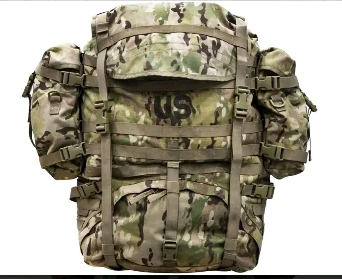 COMPLETE SET OCP MOLLE II LARGE RUCKSACK MULTICAM Pack BACKPACK ARMY USGI ISSUE - Image 2 of 4