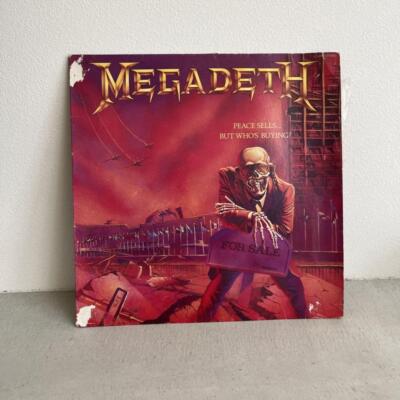 日本盤 MEGADETH Peace Sells LP ジャケット Megadeth ‎– Peace