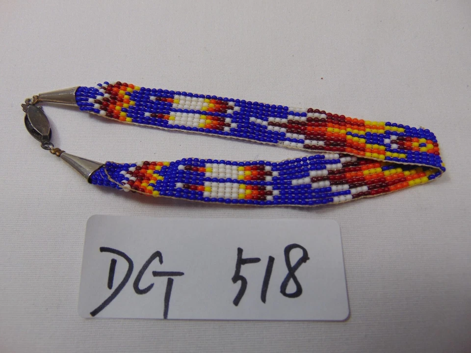 Pulsera Brazalete Tejido Diseño Suroeste Colorido 9" Multicolor Foto 2 de 4