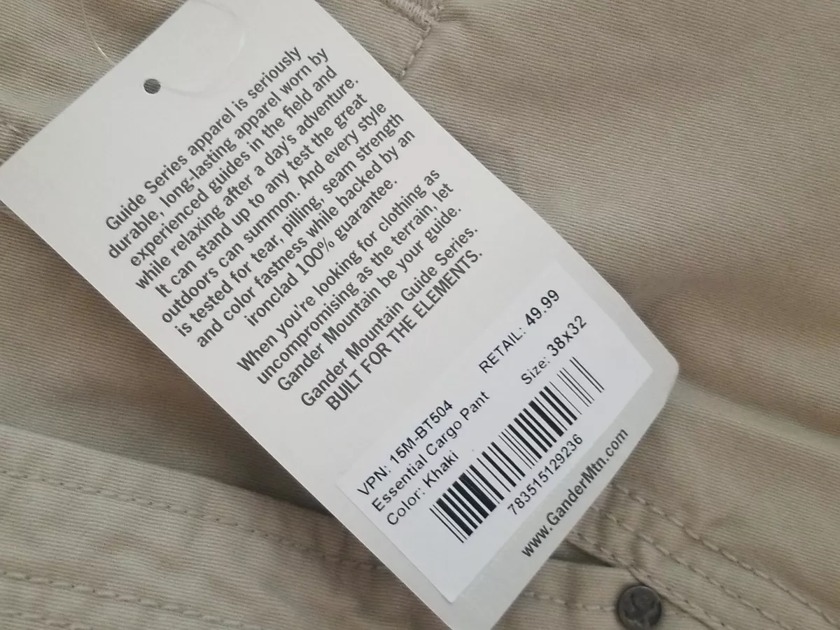 Gander mountain guide series cargo best sale pants