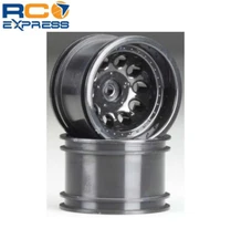 RPM R/C Products Black 2.2 Revolver Rock Crawler Wheels Wide RPM82232