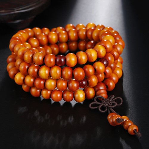 Tibetan 108 Mala Prayer Beads Sandalwood Buddhist Bracelet Necklace Meditation - Picture 18 of 66