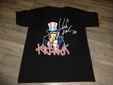Hot Kid Rock Signature Mens T Shirt Size S-5XL Black Cotton