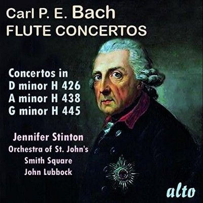 Bach,C.P.I. / Stinto - C.p.e. Bach: Flute Concertos [New CD]