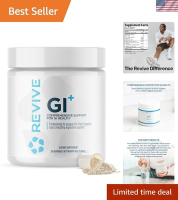 Natural GI+ Powder - 30 Servings of Gut Health & Digestive Support Formula