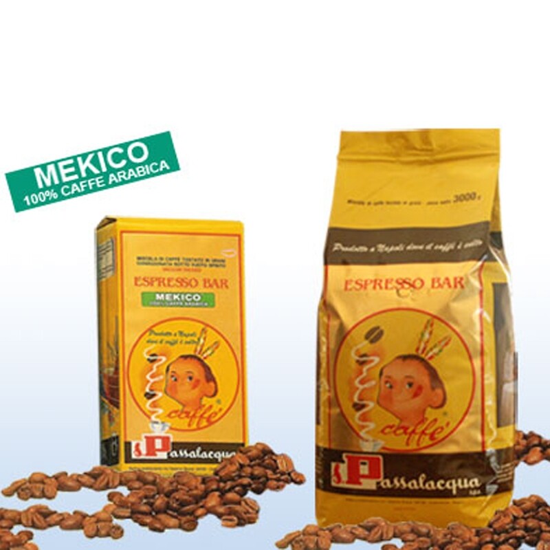 Caffè Passalacqua Grani MEKICO Kg 3 | Caffè Mexico - Offerta 3 Pezzi
