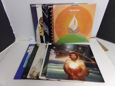 1970's Rock Lot Of 10 - 33 rpm Records