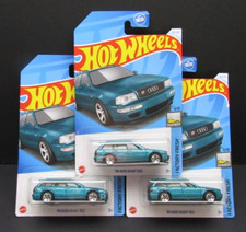 2024 Hot Wheels 94 Audi Avant RS2 Teal Body 9 HW FACTORY FRESH Lot of 3