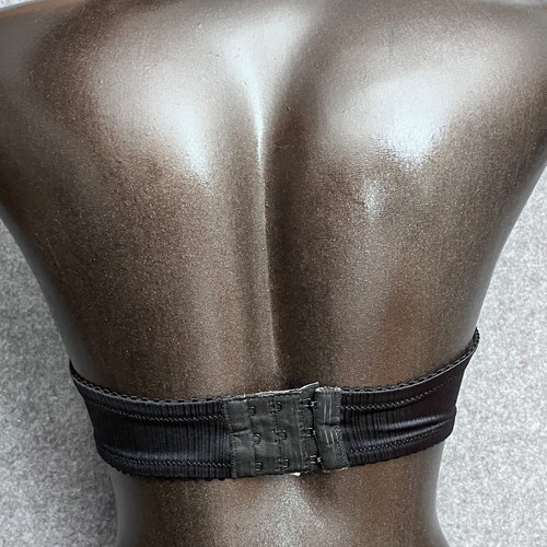 Warners Shine On 34C Vintage Retro Strapless Satin Sexy Burlesque Boudoir Bra - Picture 4 of 9