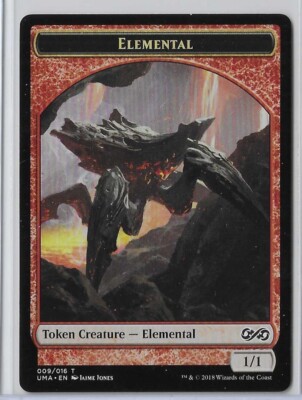 MTG Elemental Ultimate Masters (UMA) Token Magic Card #009/016 Unplayed