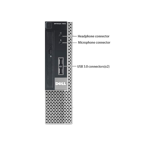 Dell OptiPlex Ultra Small Computer PC Core i3 i5 i7 16GB RAM 512 GB SSD WIFI - Afbeelding 4 van 12