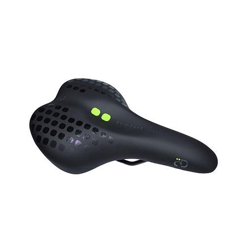 Selle vélo ville confortable noire mixte pour cyclisme urbain et VTC