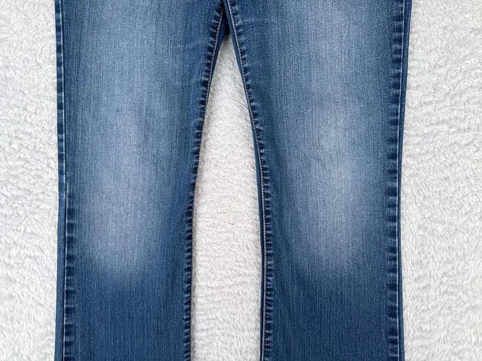 Cold Bleu Jeans Women 6 Blue Denim Soleil Bootcut Low Rise Cotton Blend 30x31 - Image 3 of 4