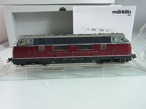 MÄRKLIN 39804 HO DIESELLOKOMOTIVE BR V 200.0 DB LOK EPOCHE III MFX OVP - Picture 2 of 4