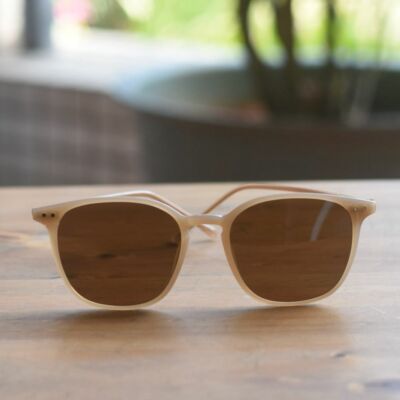 Brown polarized sunglasses for women brown lens glasses