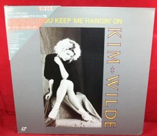 Laserdisc A  Kim Wilde  You Keep Me Hangin' On  Japan Disc W OBI
