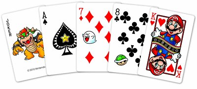 Nintendo Super Mario Standard Playing Cards NAP-02 Plastic Cards