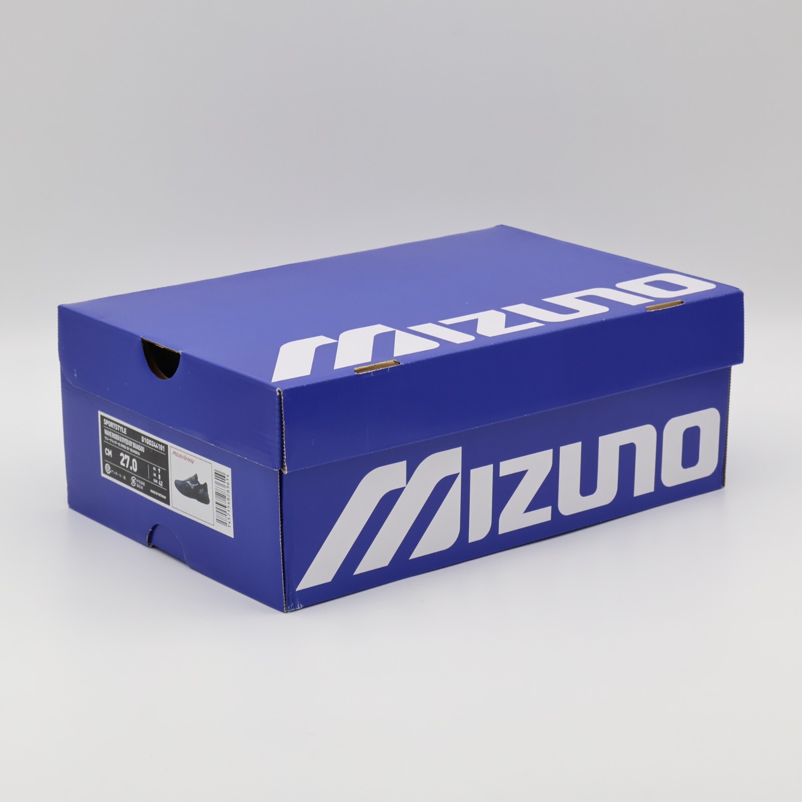 D1GD244101 Buaisou Mizuno Wave Rider β Mugen blue White (Men's) image 10