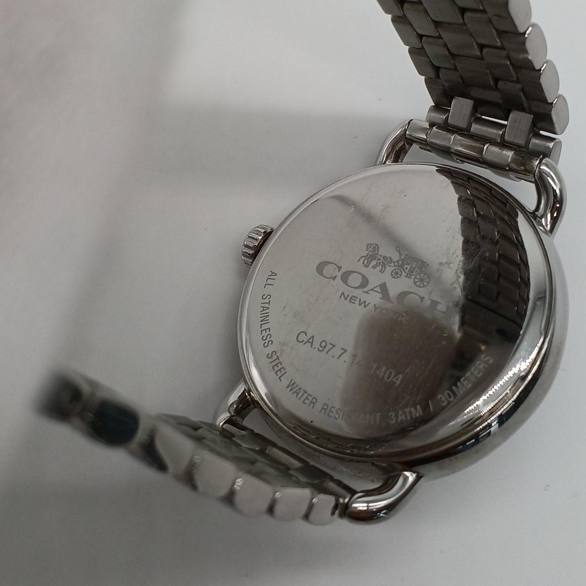 COACH CA.97.7.14 Wristwatch Authentic Works Unisex 9623 | eBay