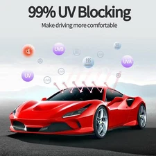 MCFILM Automotive Nano Ceramic Window Tint Film 24" x15ft