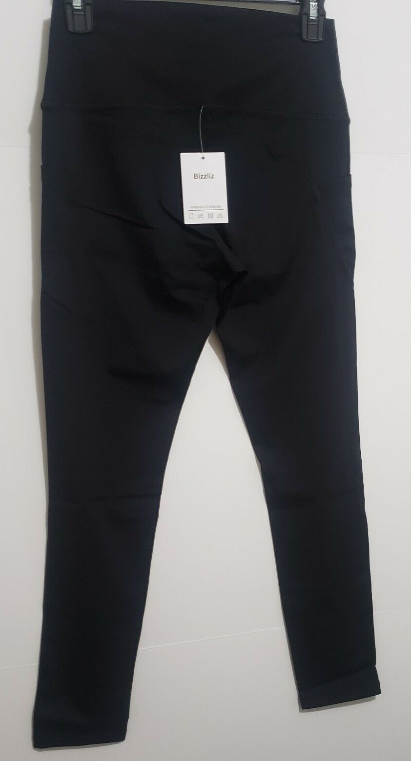 Bizzliz Yoga Pants For Women black, pockets leggings-image