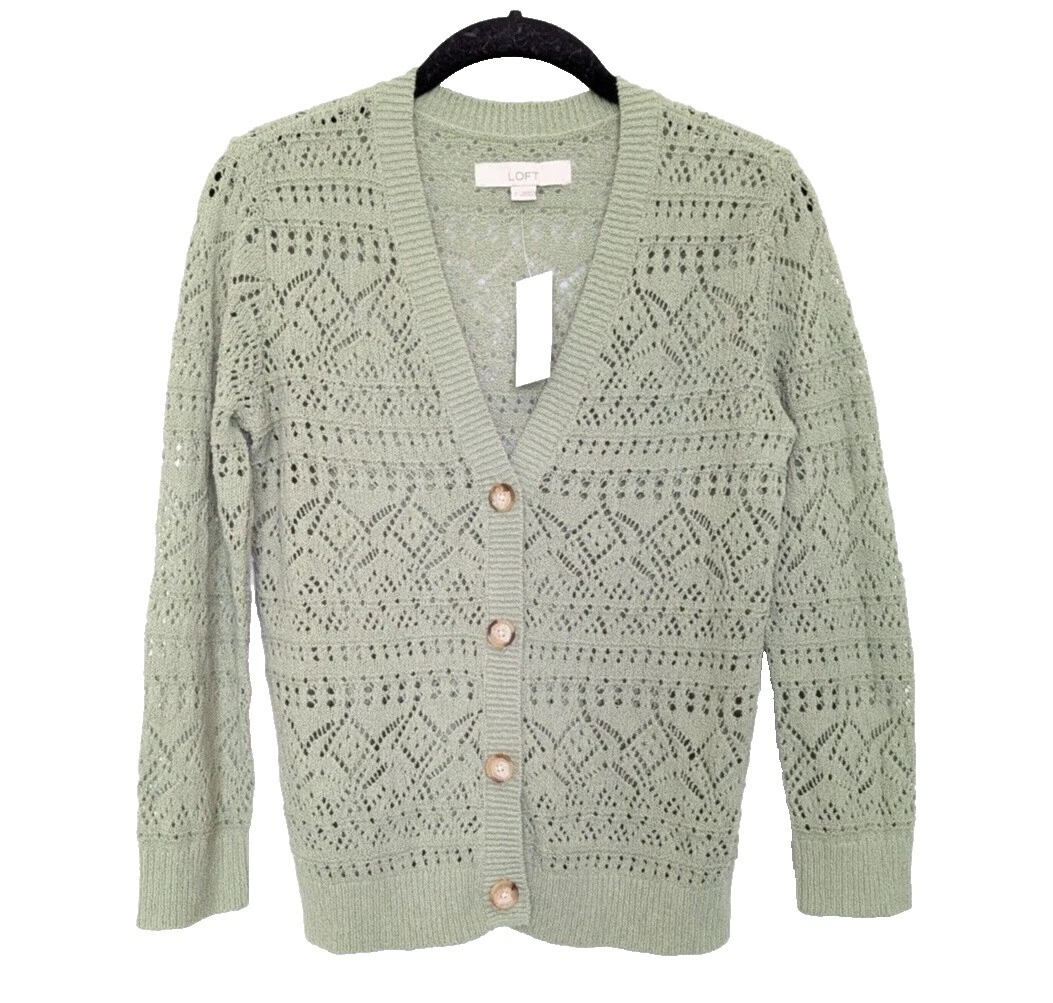 LOFT Women's Solid Cardigan
