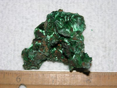  Malachite filament fibrous crystal specimen Congo 33 grams 2 inch M56