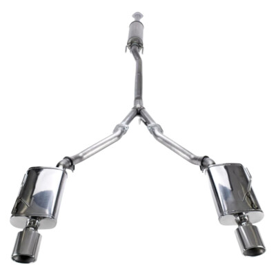 Fits 09-15 Nissan Maxima Stillen Stainless Steel Cat Back Exhaust