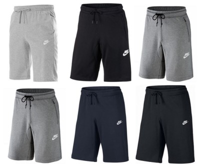 nike men's jersey cotton shorts