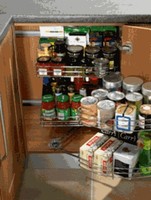 Kitchen Corner Store 900mm Units Chrome Shelving Corner Units 450mm Door Kitchen Corner Store 900mm Units Chrome Shelving Corner Units 450mm Door
