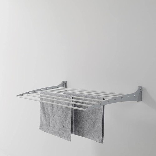 Wandtrockner, 100cm Handtuchhalter, Wäschetrockner, Wäscheständer Wandmontage, - Bild 7 von 9
